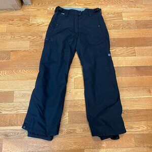 Columbia Small Black Snow Pants Base TRX Convert Waterproof Breathable